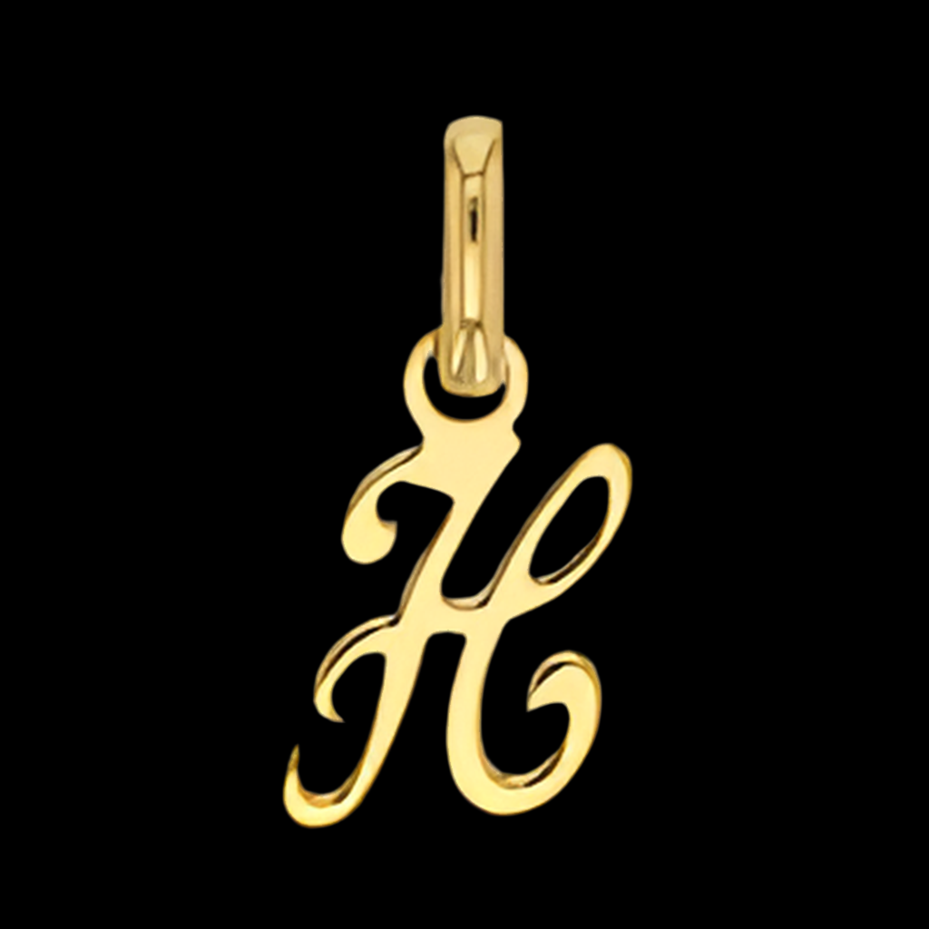 Close To You- Charm lettera in oro 18k Pre order