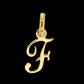 Close To You- Charm lettera in oro 18k Pre order