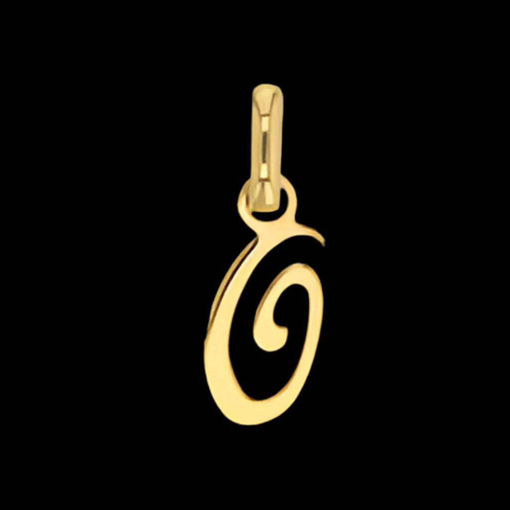 Close To You- Charm lettera in oro 18k Pre order