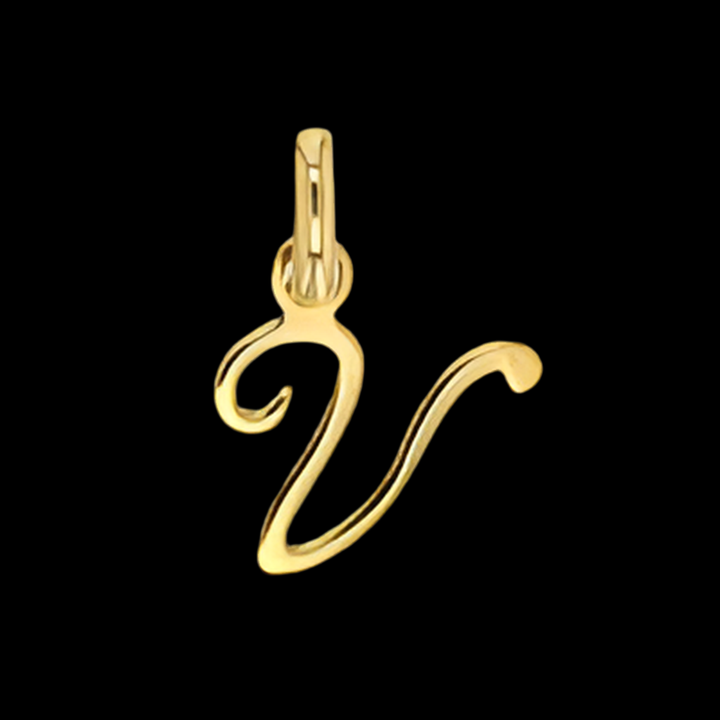 Close To You- Charm lettera in oro 18k Pre order