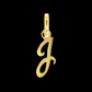 Close To You- Charm lettera in oro 18k Pre order