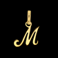 Close To You- Charm lettera in oro 18k Pre order