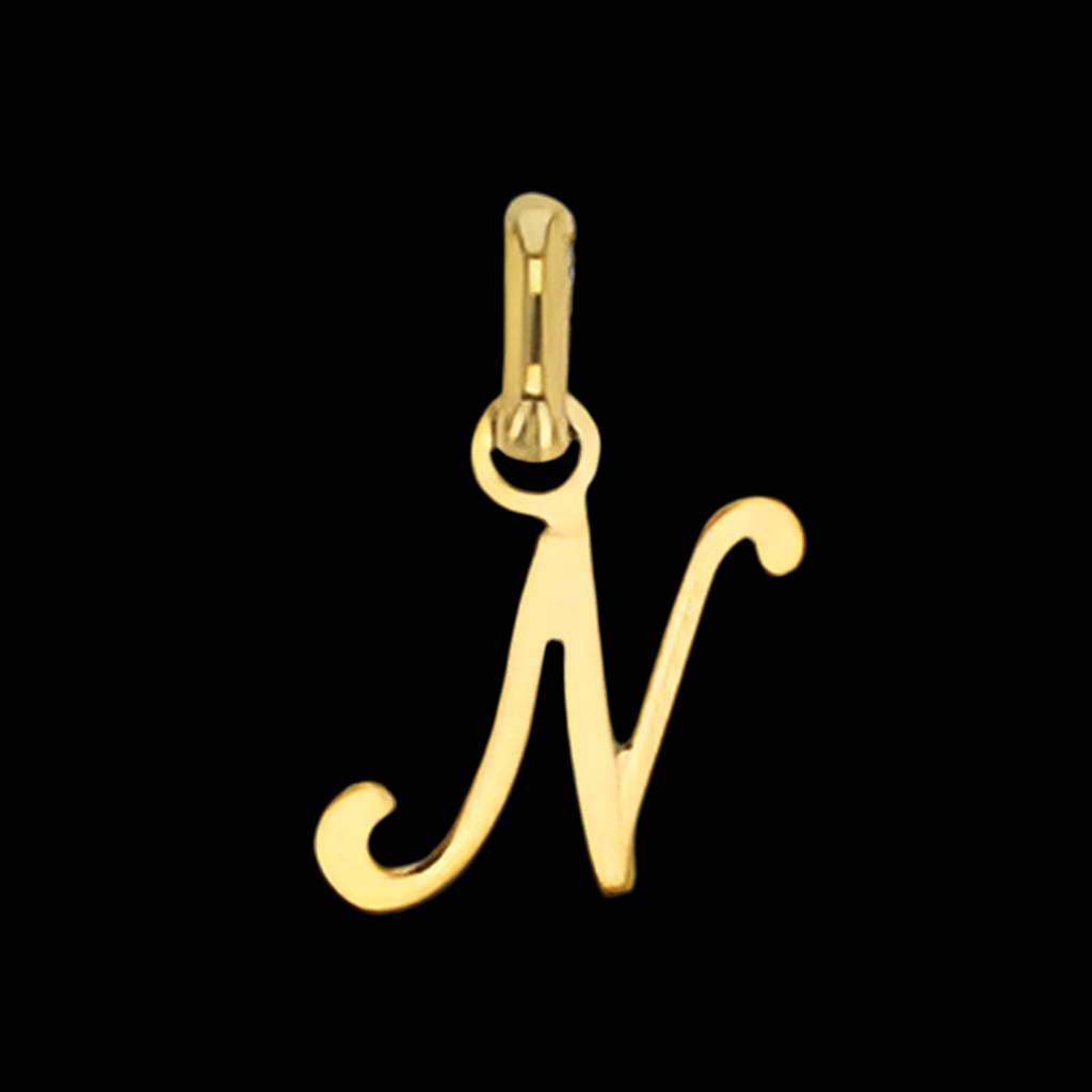 Close To You- Charm lettera in oro 18k Pre order