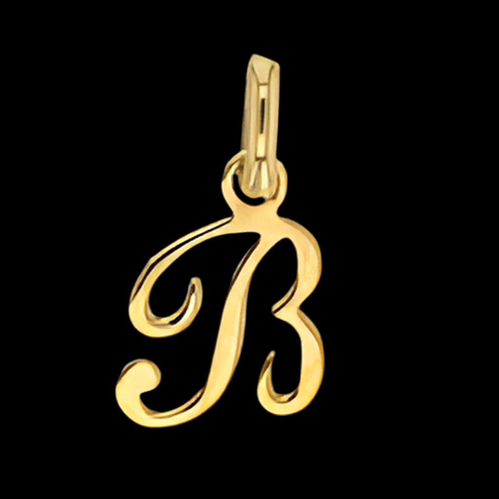 Close To You- Charm lettera in oro 18k Pre order