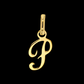 Close To You- Charm lettera in oro 18k Pre order