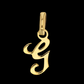 Close To You- Charm lettera in oro 18k Pre order