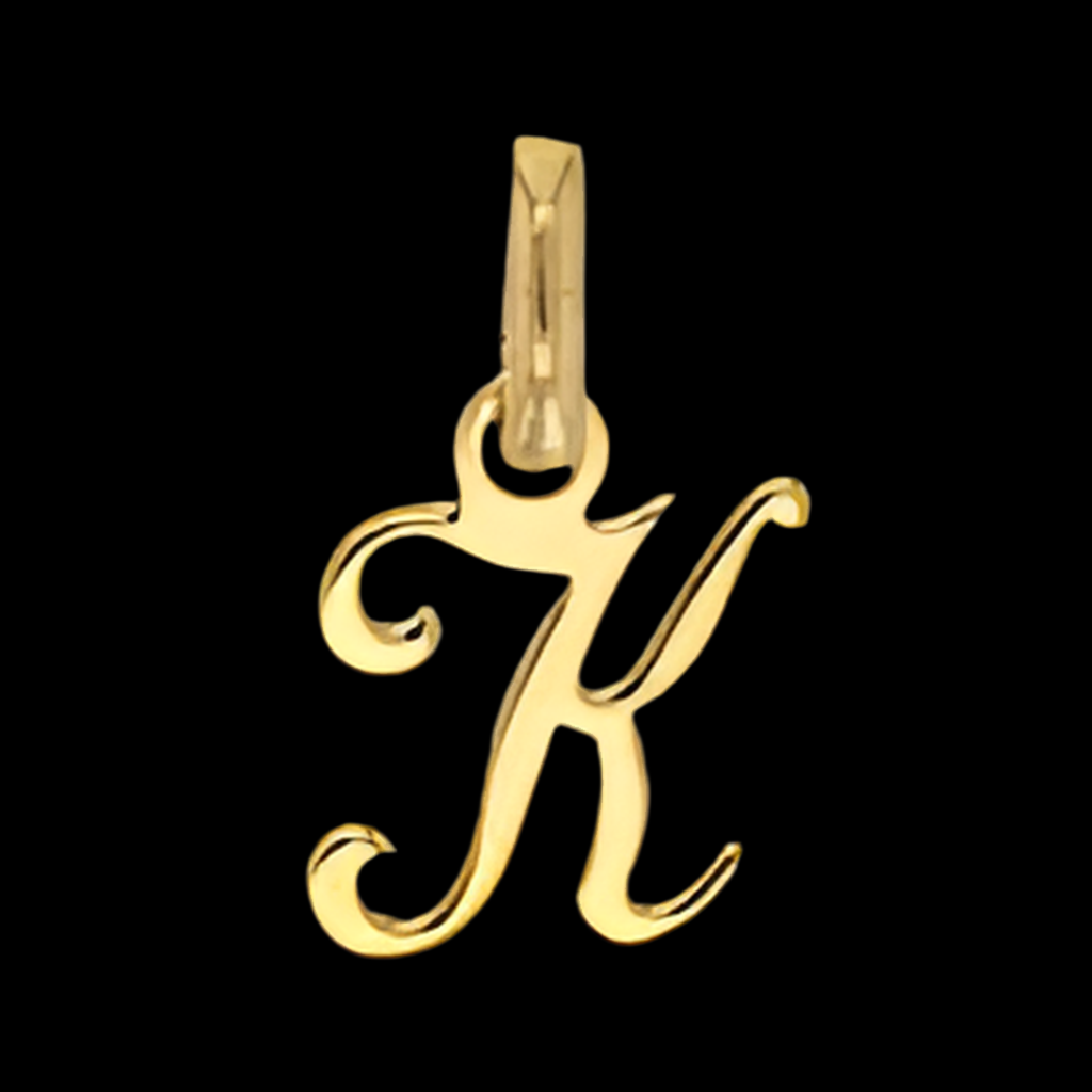 Close To You- Charm lettera in oro 18k Pre order