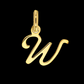 Close To You- Charm lettera in oro 18k Pre order