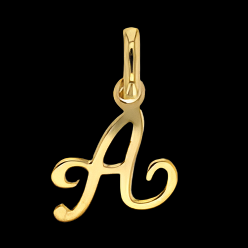 Close To You- Charm lettera in oro 18k Pre order