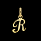 Close To You- Charm lettera in oro 18k Pre order