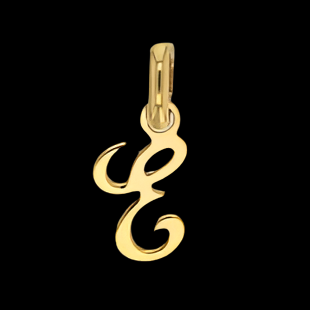 Close To You- Charm lettera in oro 18k Pre order